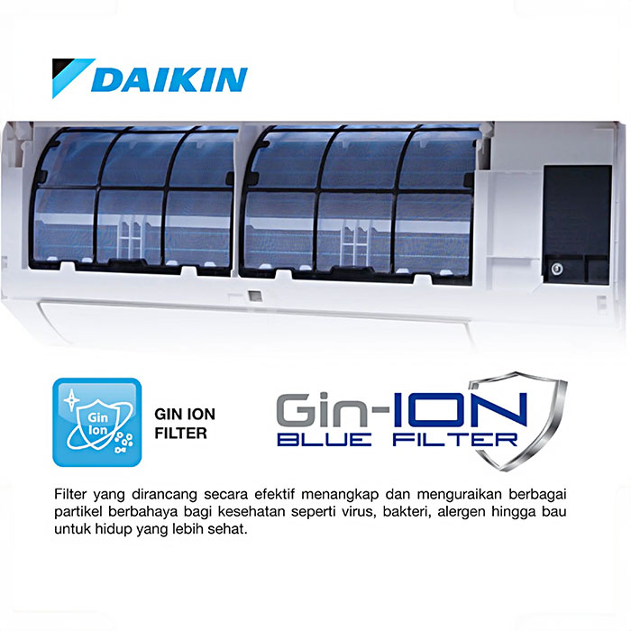 Daikin AC Wall Mounted Split Standard SMS Series 1.5 PK - FTC35YV14
